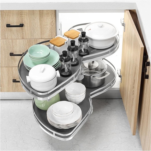 ML systems - Ladvina  chróm/šedá - Lavá s tlmením