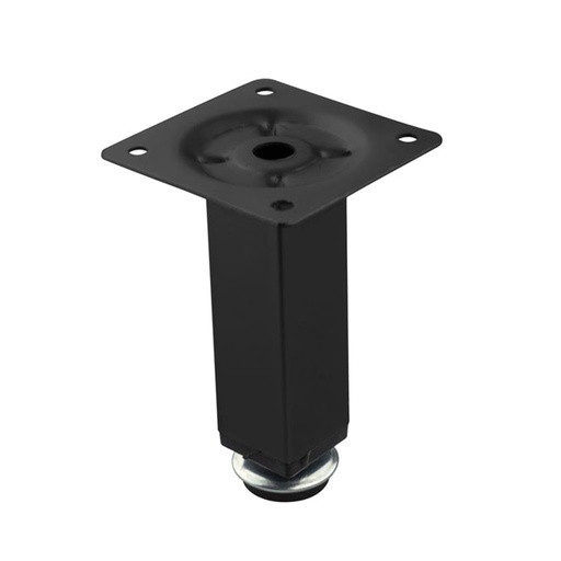 [04202504] Kovová nožička hranatá 25x25mm - BIELA - 100 mm (kópia)